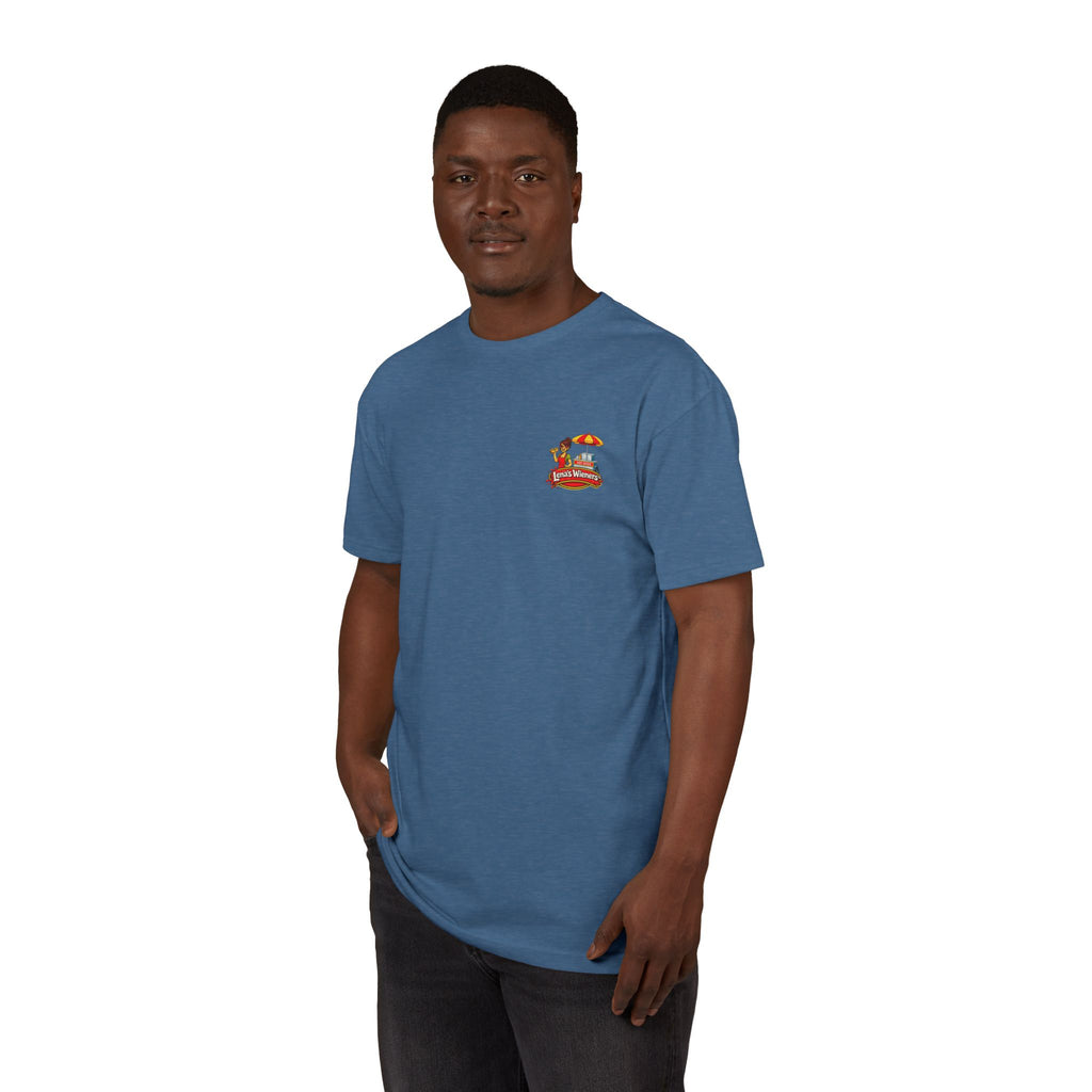 Lena's Wieners Unisex Sueded T-Shirt