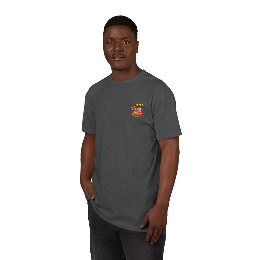 Lena's Wieners Unisex Sueded T-Shirt