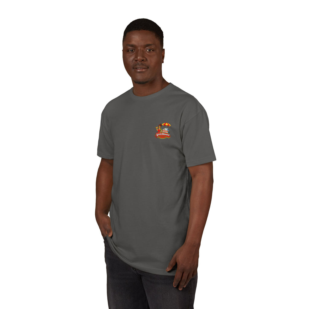 Lena's Wieners Unisex Sueded T-Shirt