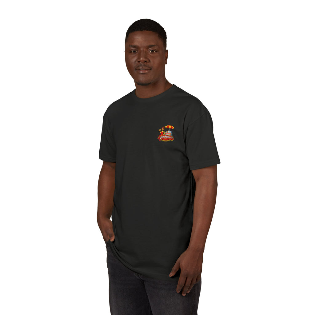 Lena's Wieners Unisex Sueded T-Shirt