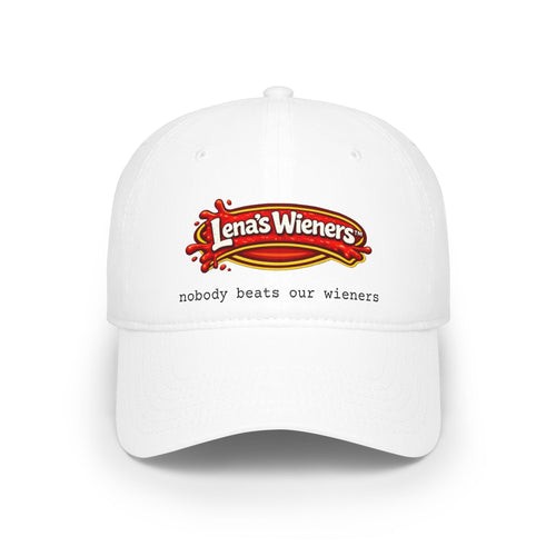 Lena's Wieners Embroidered Baseball Cap