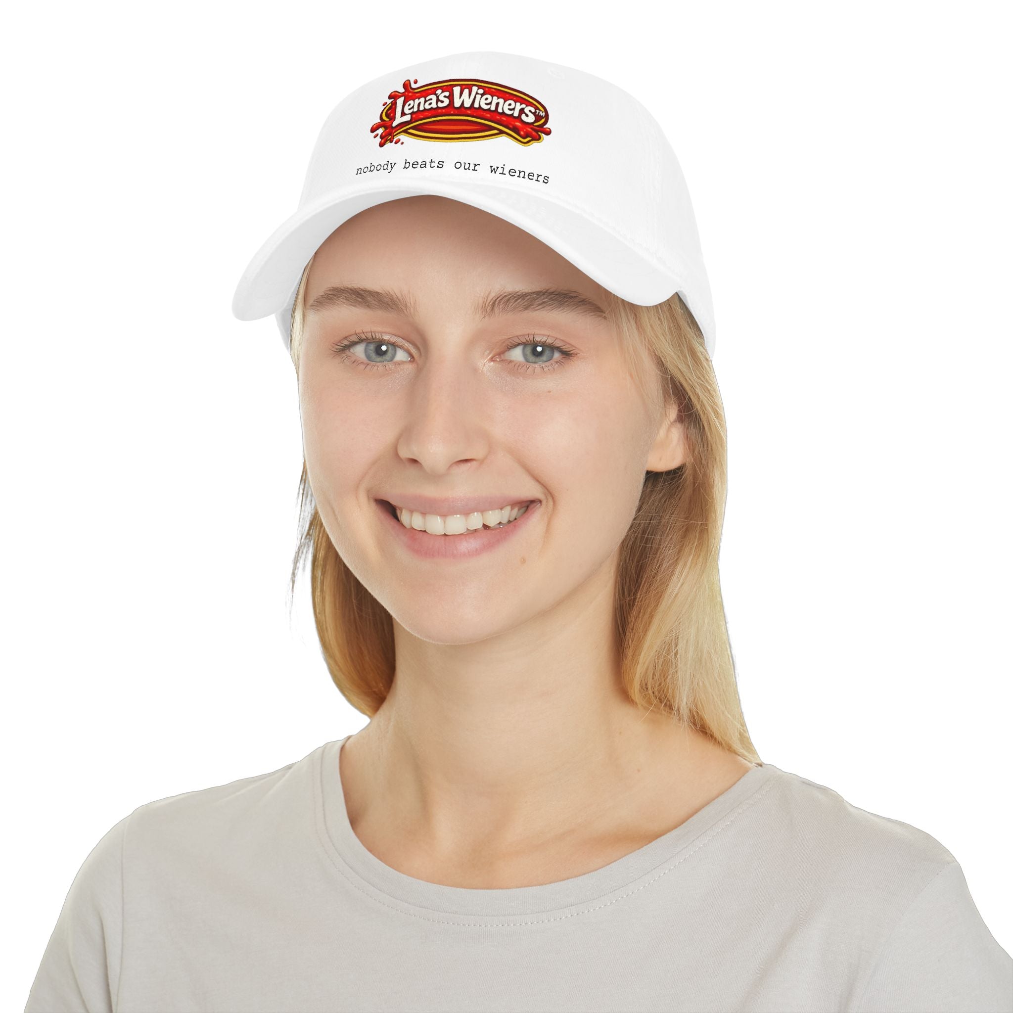 Lena's Wieners Embroidered Baseball Cap