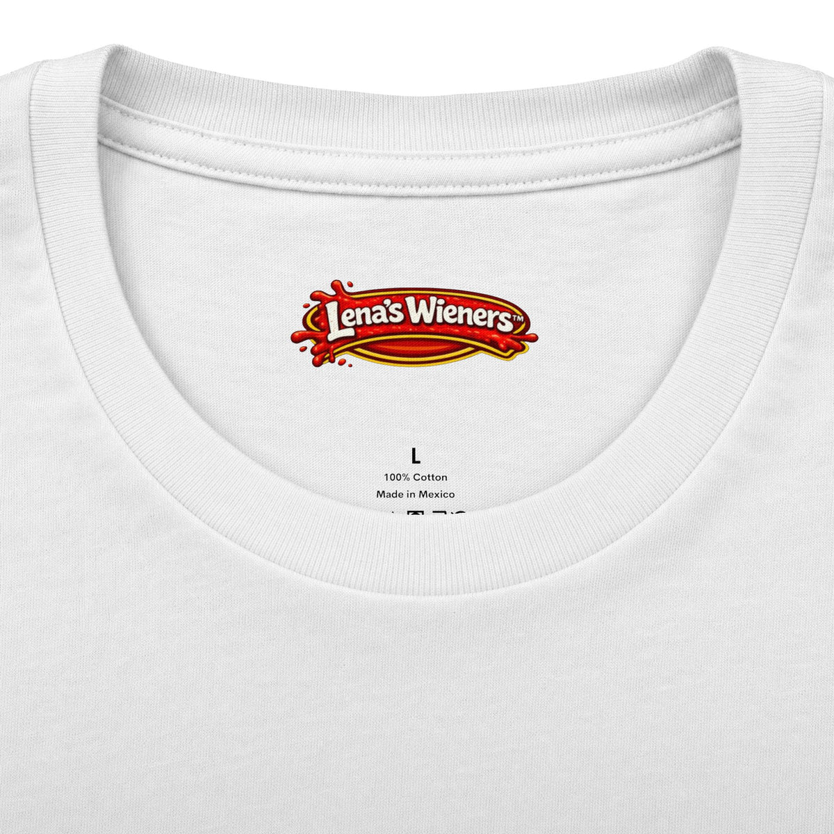 Lena's Wieners Unisex Cotton Crew Tee