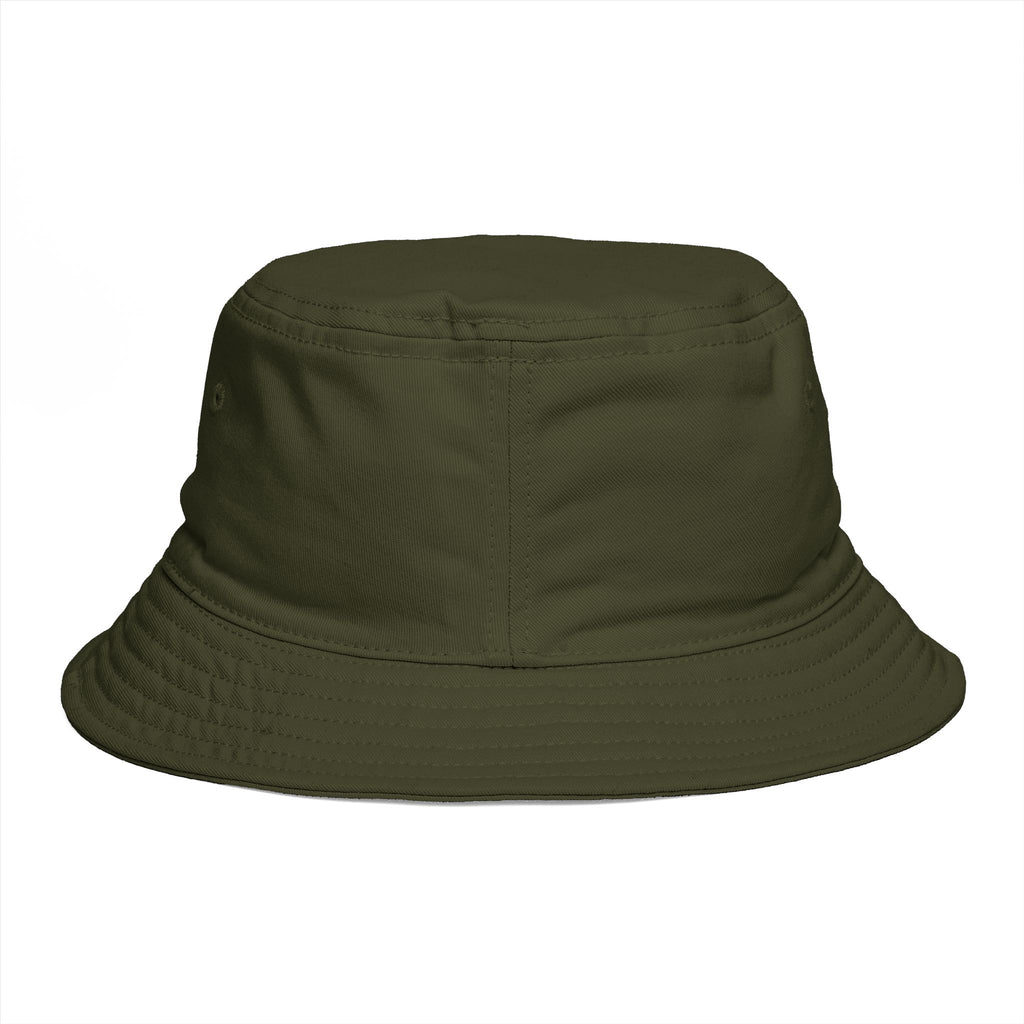 Lena's Wieners Embroidered Bucket Hat — Retro Hot Dog Logo Cap