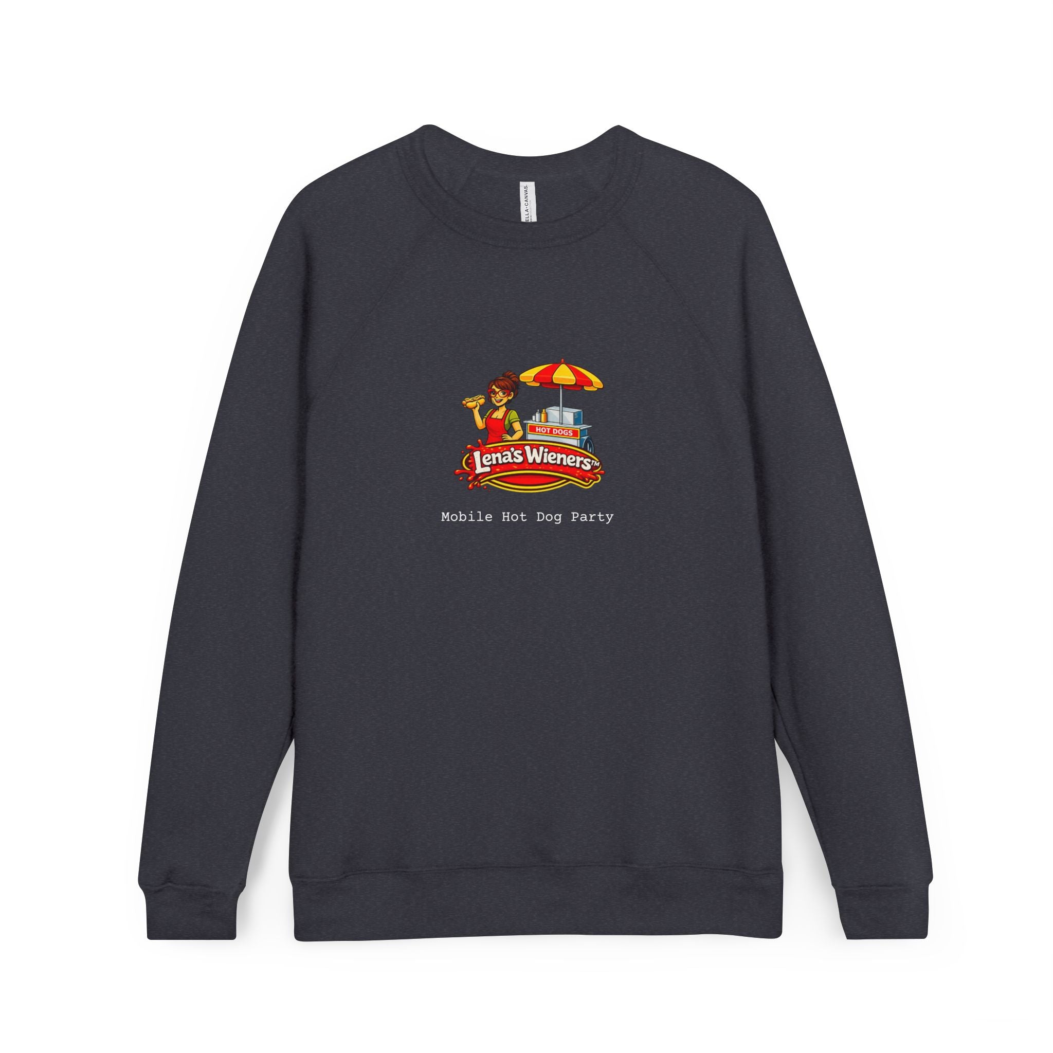 Lena's Wieners Sponge Fleece Raglan Sweatshirt